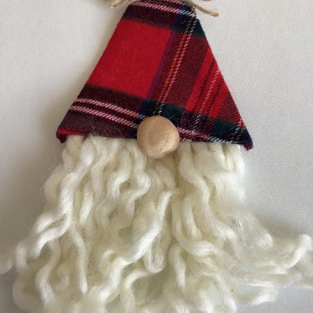 Hand made Gonk style hanging decoration x 3