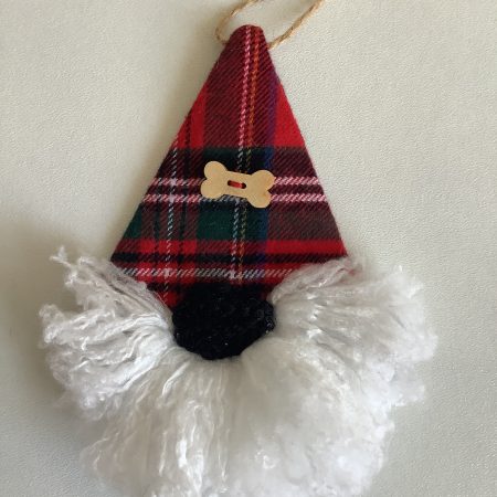 Hand made Gonk style hanging decoration x 3