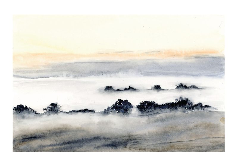 ‘Winter Mist’ Greeting Card