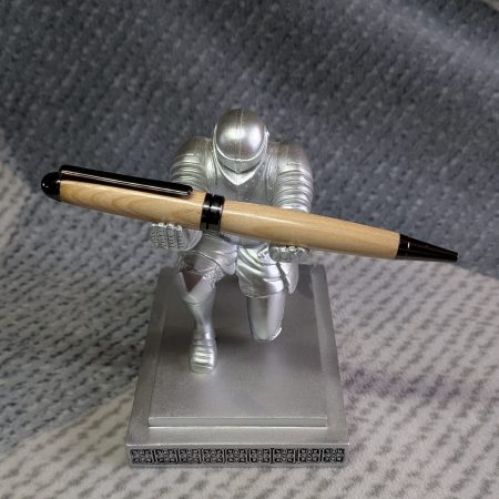 Hand turned euro twist style pen made from cherry