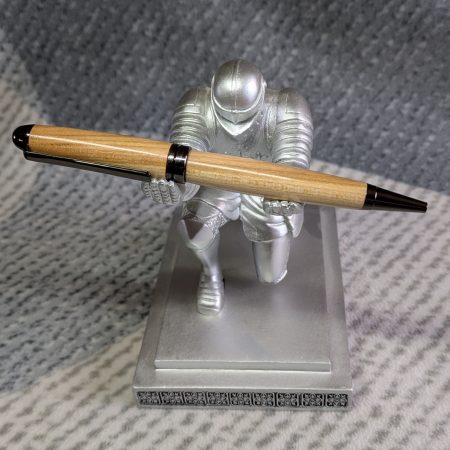 Hand turned euro twist style pen made from cherry
