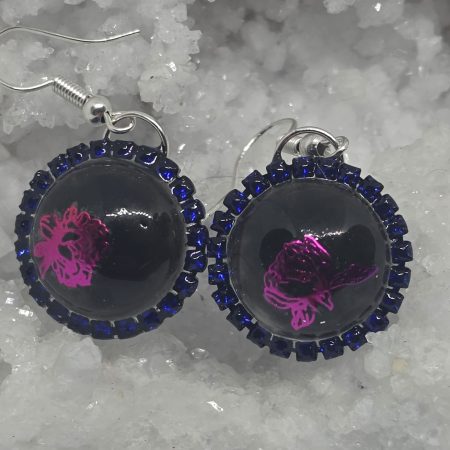 Round Cabachon Earrings