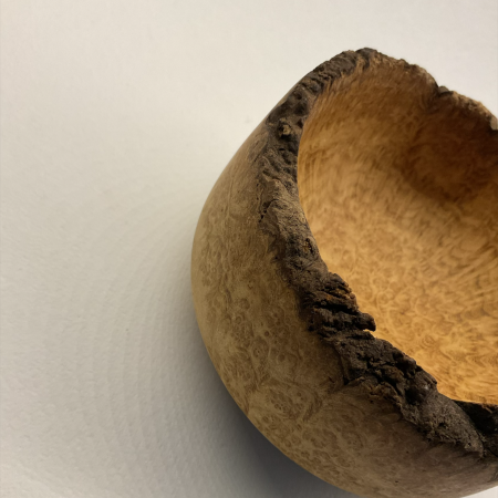 Natural edged bowl