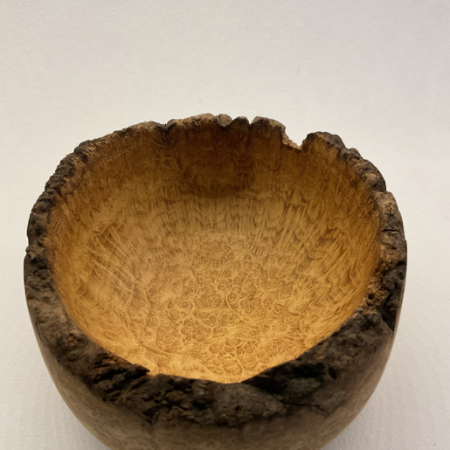 Natural edged bowl