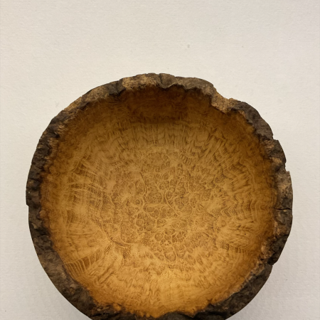 Natural edged bowl