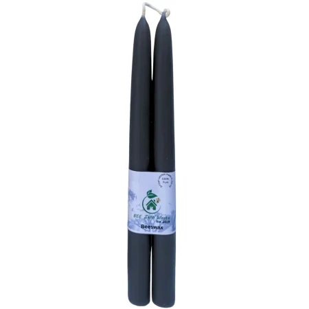 9" Pure Beeswax Taper Candles | Hand-Dipped Coloured Dinner Candles