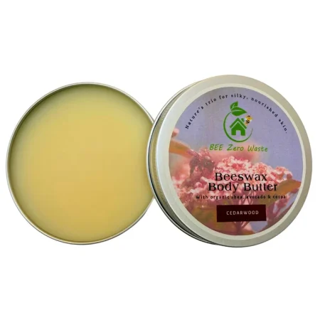 Handcrafted Beeswax Body Butter | Essential Oil Skincare | Plastic-Free