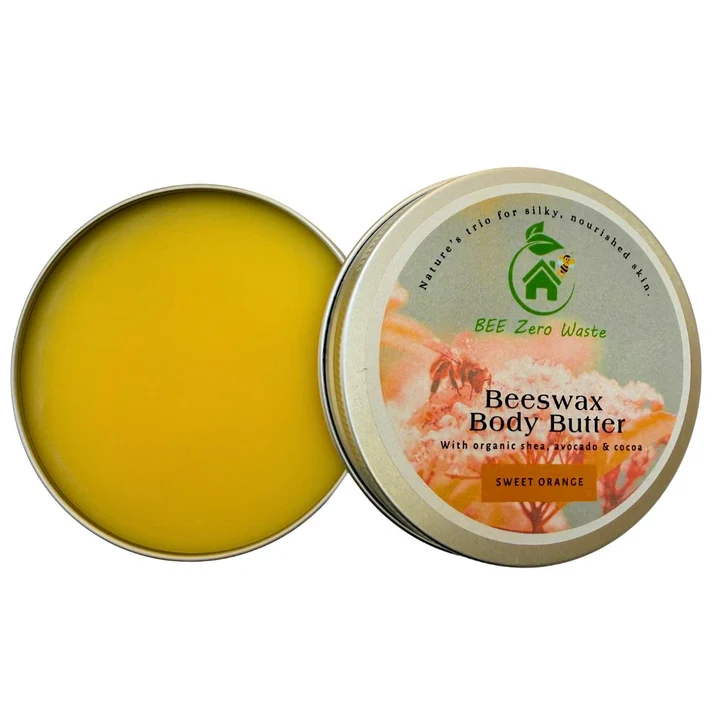 Handcrafted Beeswax Body Butter | Essential Oil Skincare | Plastic-Free