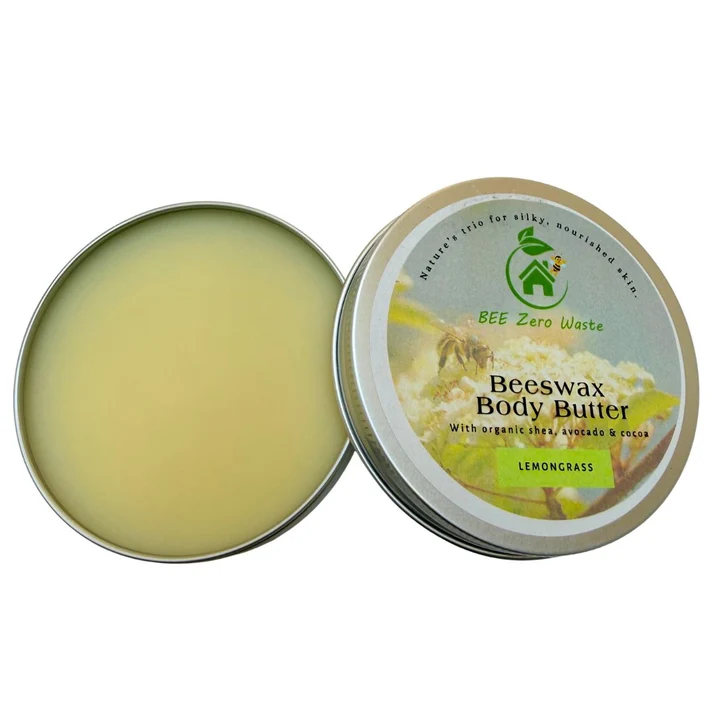 Handcrafted Beeswax Body Butter | Essential Oil Skincare | Plastic-Free