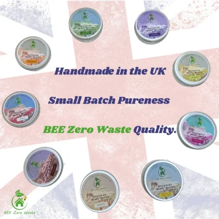 Handcrafted Beeswax Body Butter | Essential Oil Skincare | Plastic-Free