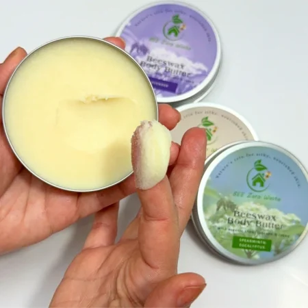 Handcrafted Beeswax Body Butter | Essential Oil Skincare | Plastic-Free