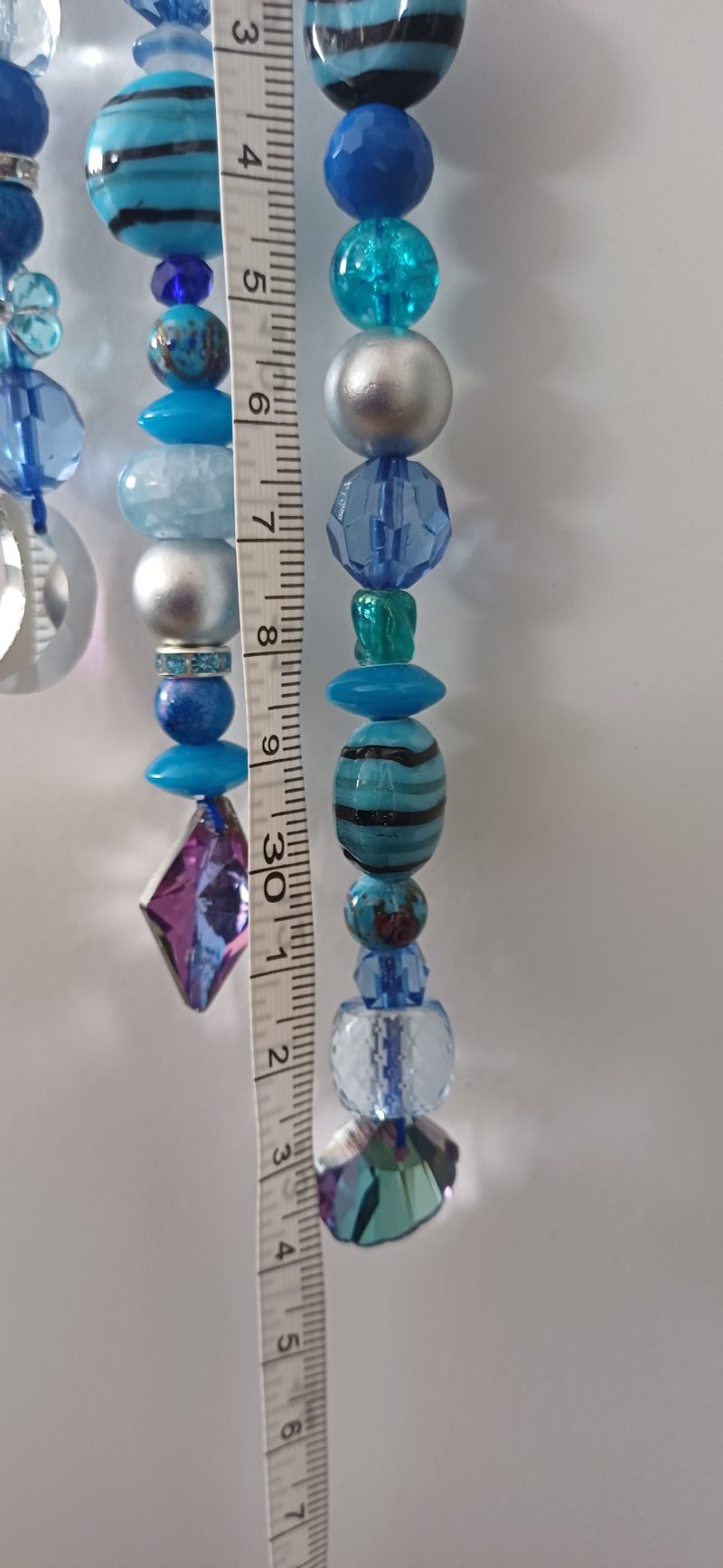 Blue Mix Beads Hanging Decoration