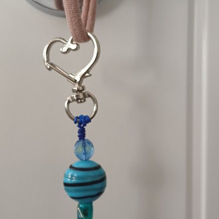 Single Strand Blue Mix Beads Hanging Decoration