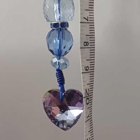 Single Strand Blue Mix Beads Hanging Decoration