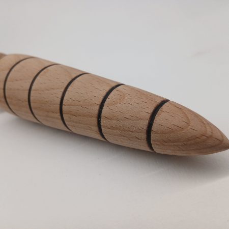 Hand turned garden dibber