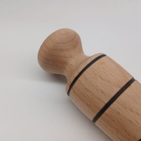 Hand turned garden dibber