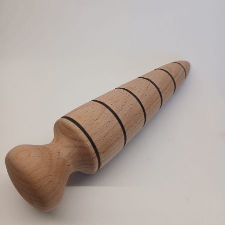 Hand turned garden dibber