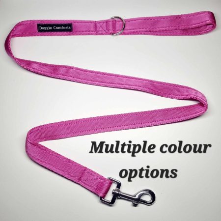 Plain webbing dog lead 1.2m