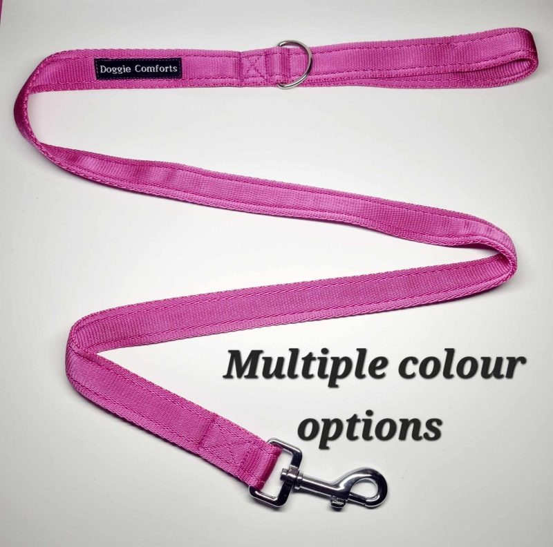 Plain webbing dog lead 1.2m