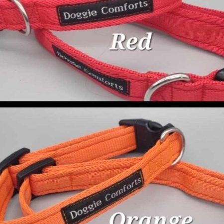 Plain 20mm & 25mm martingale dog collars