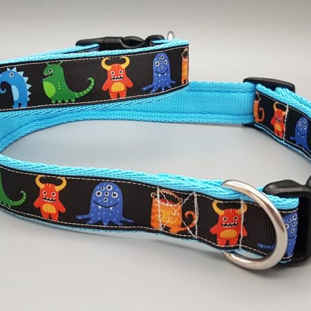 Monsters dog collars/martingales & leads.