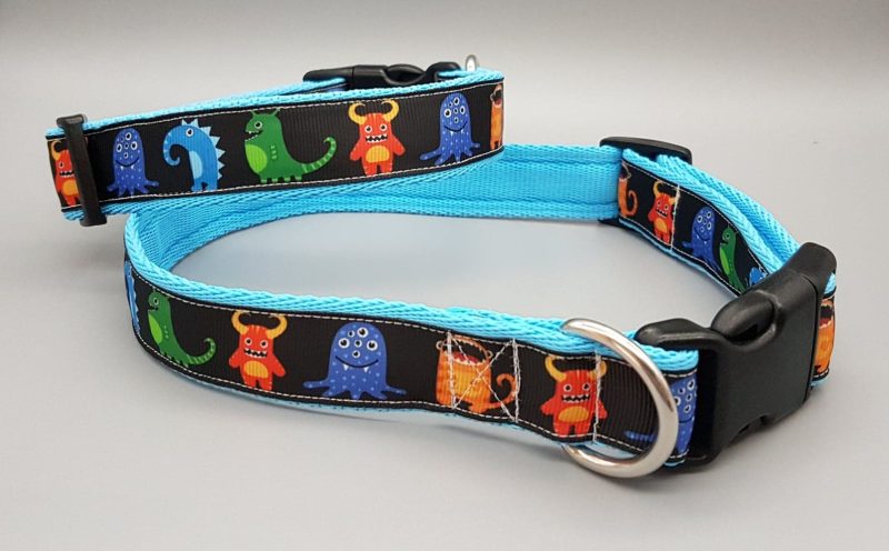 Monsters dog collars/martingales & leads.
