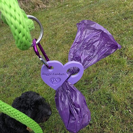 Hands free Poo bag holder/clip