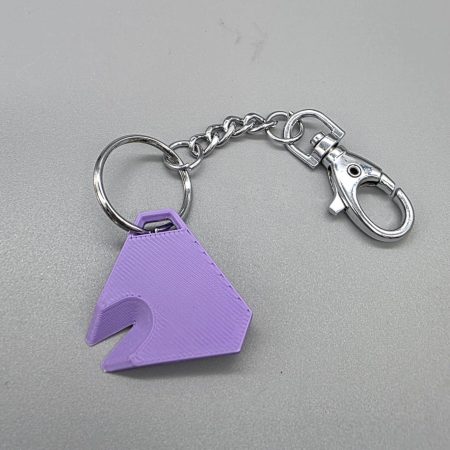 Tick remover tool/whistle with keychain