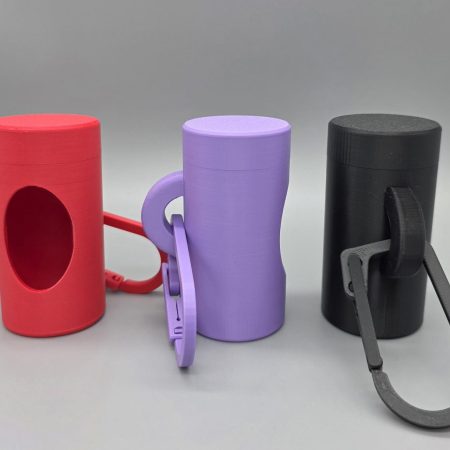 Poo bag roll holder