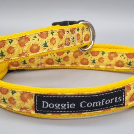 20mm sunflower dog collars