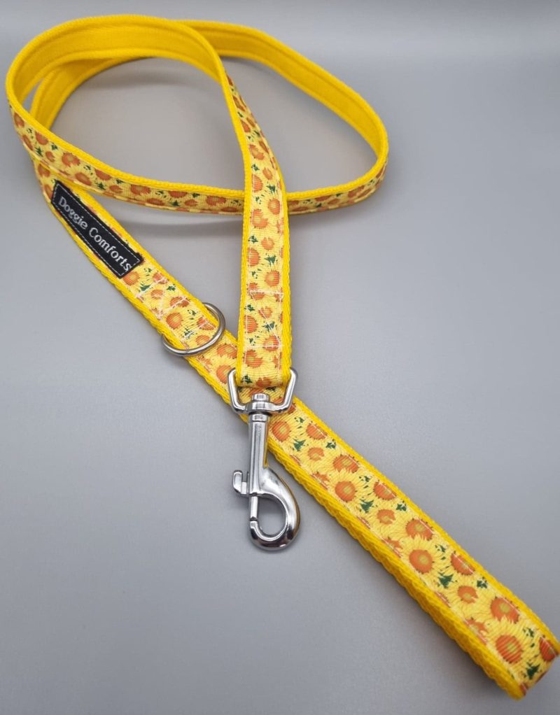 20mm, 4ft sunflower dog lead