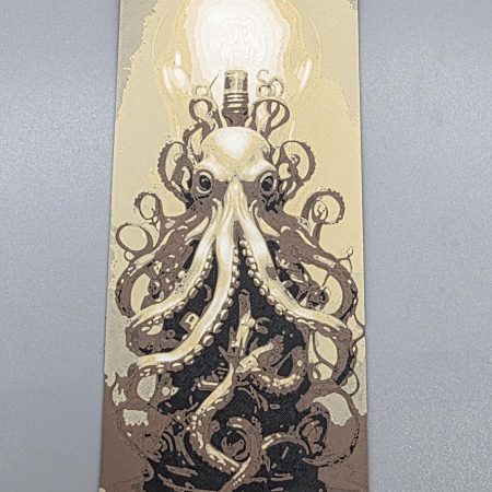 Steampunk themed Octopus Bookmarks