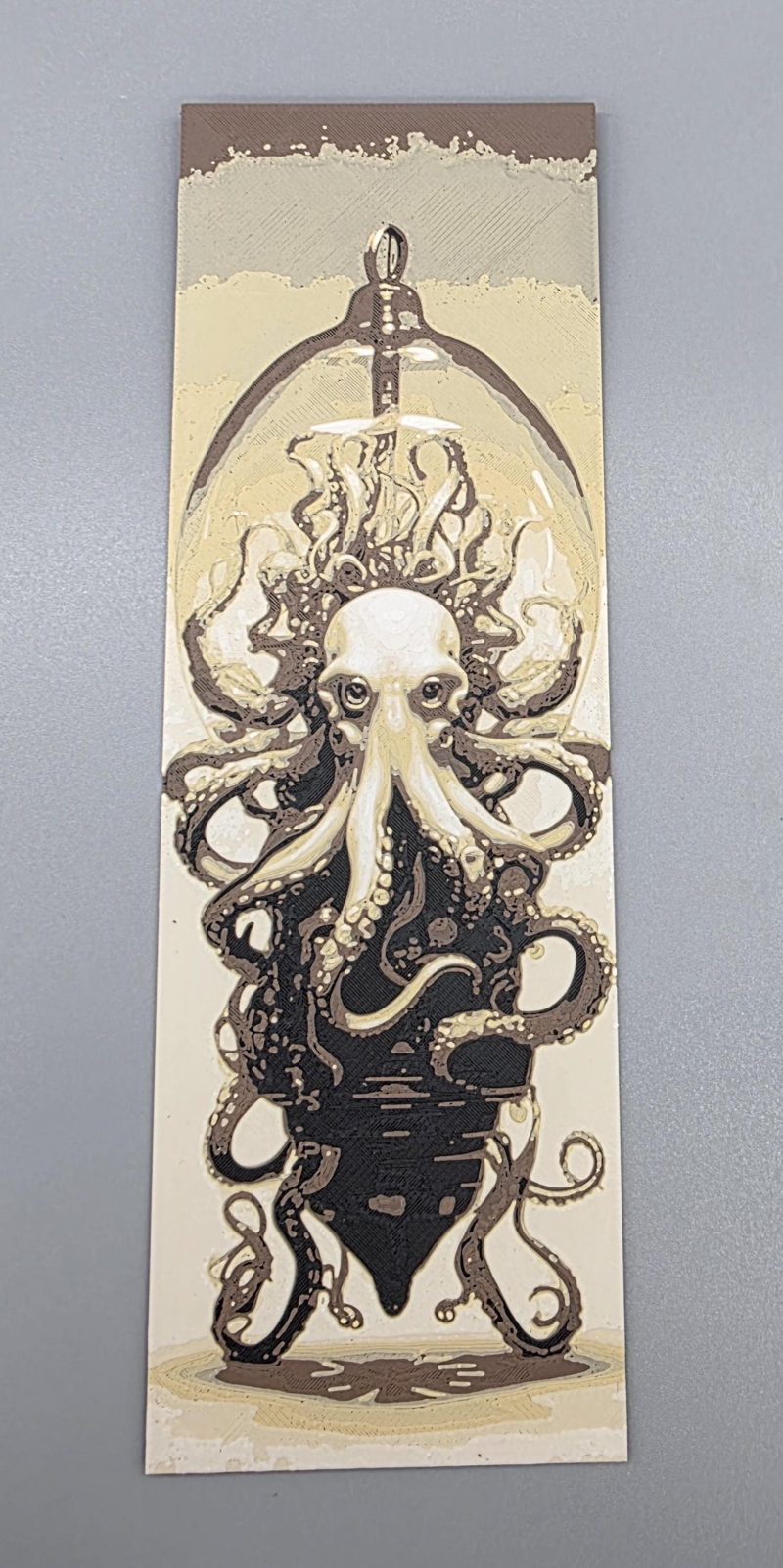 Steampunk themed Octopus Bookmarks