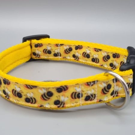 20mm bee design collar for dogs