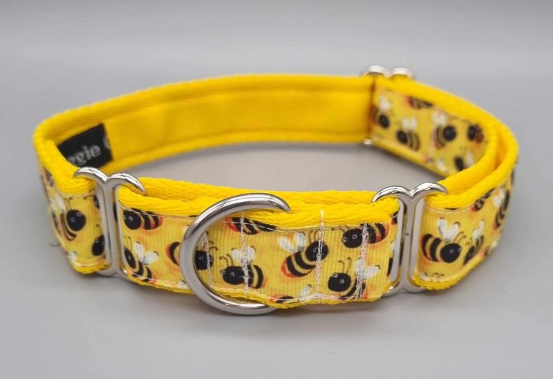 martingale bee design collar