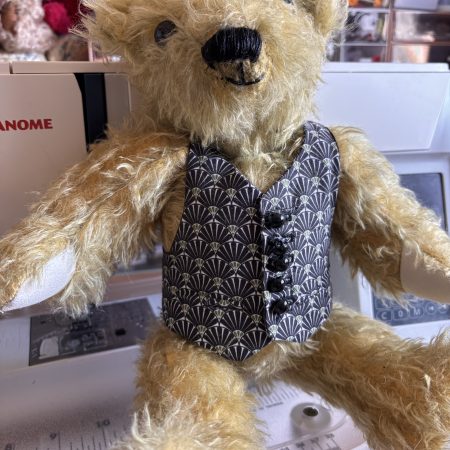 Edward Bear Fully Jointed Handmade Mohair Teddy Bear