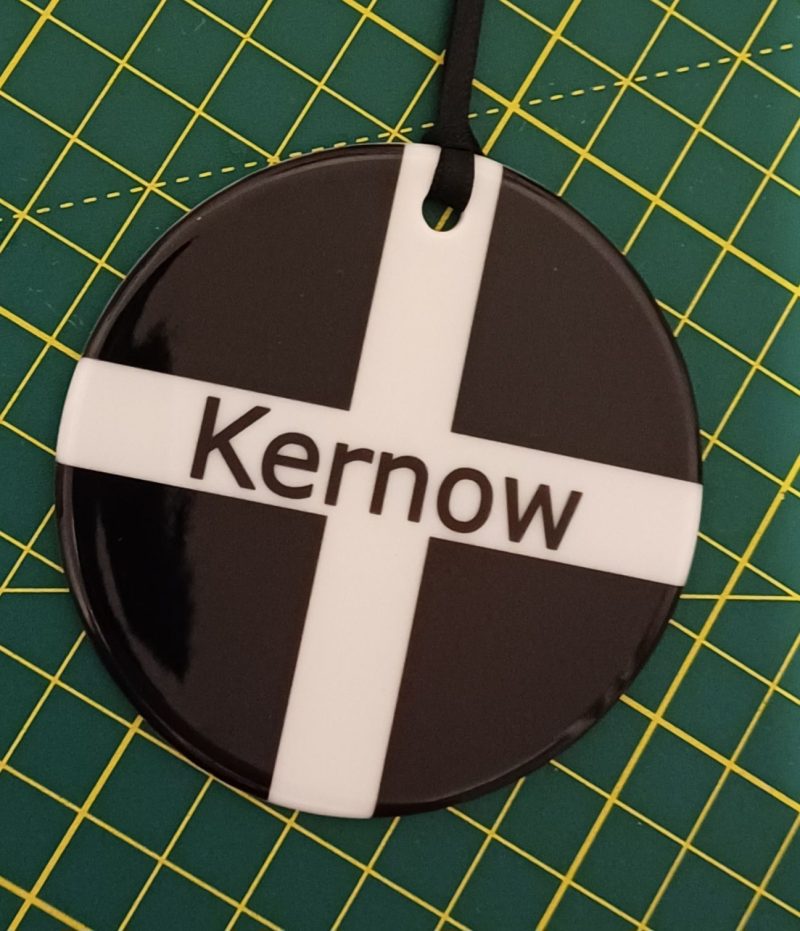 Kernow St Piran's – Ceramic Round