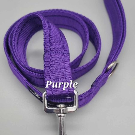 purple dog lead