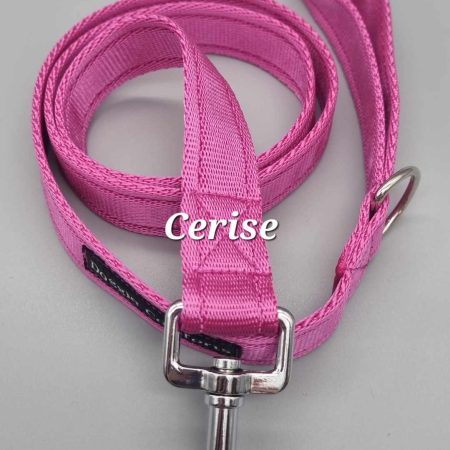 pink dog lead
