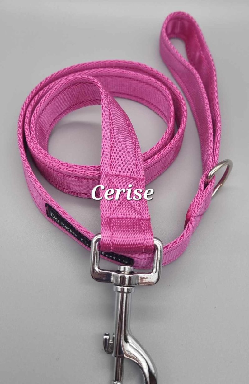 pink dog lead