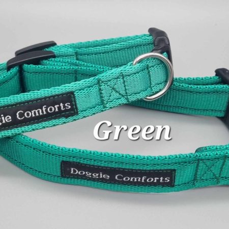 green dog collar