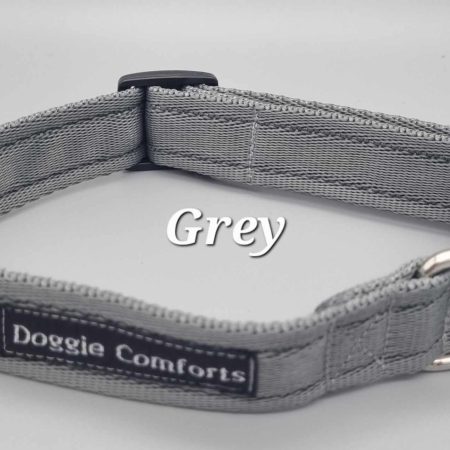 grey dog collar