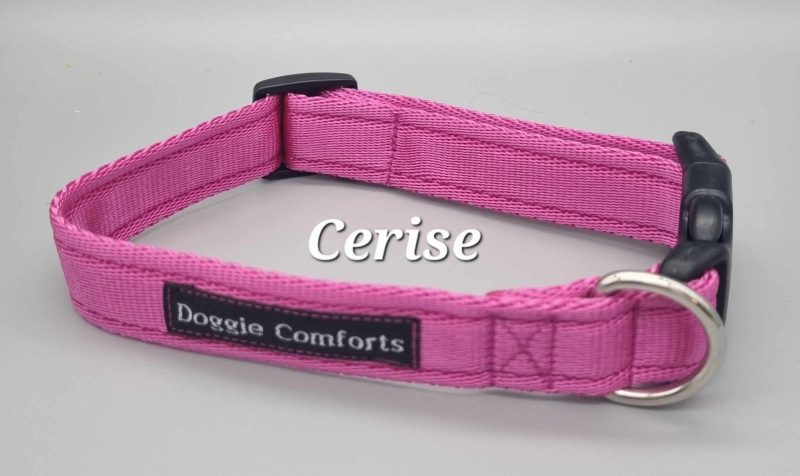 pink dog collar
