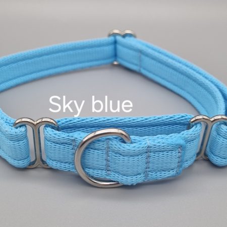 Plain 20mm & 25mm martingale dog collars