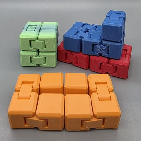 Infinity cube fidget toy