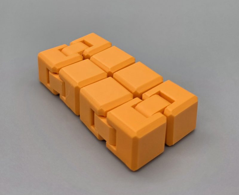 Infinity cube fidget toy