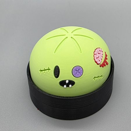 3D Printed Halloween Dumpling Clicker Fidget Toys - UKCA Tested