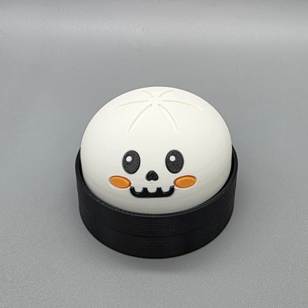 3D Printed Halloween Dumpling Clicker Fidget Toys - UKCA Tested