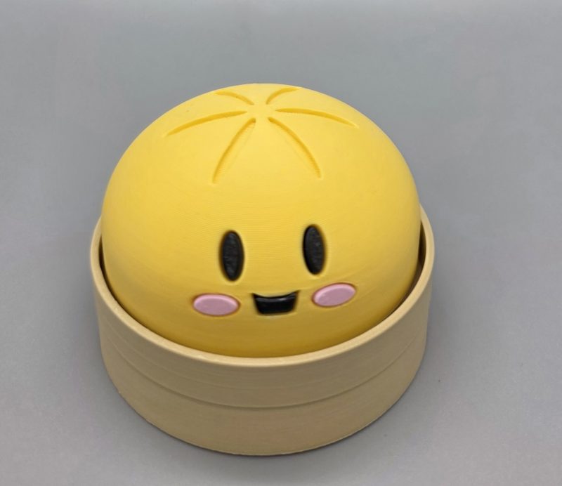 3D Printed Dumpling Clicker Toys - UKCA tested
