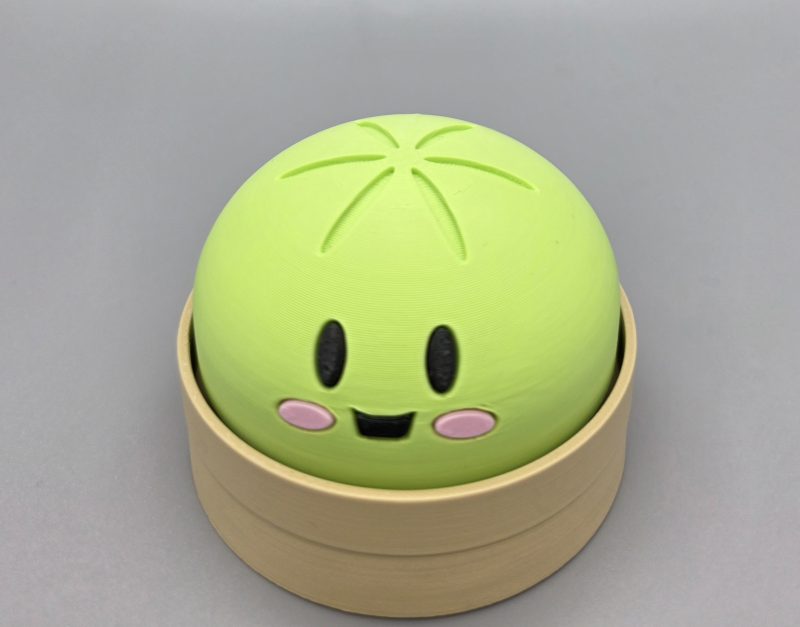 3D Printed Dumpling Clicker Toys - UKCA tested
